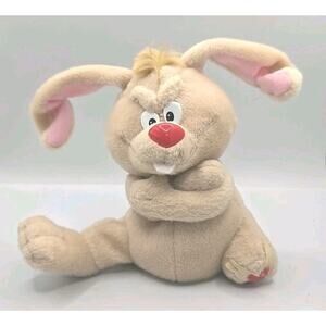 1997 Meanies Series 1 Lucky The Rabbit Plush Animal w Tag BB27